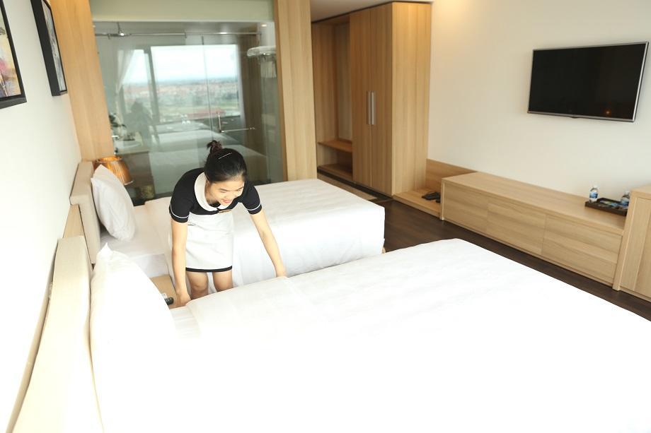 Ha Huy Hotel Hà Tĩnh Exterior foto
